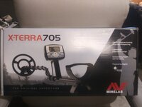 WTT Minelab X Terra 705 with 2 coils