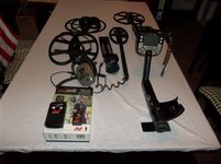 minelab etrac with lots of extra's