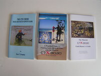 FOR SALE:  5 Minelab CTX 3030 books for sale  -  Drayton, Sabisch, Clynick