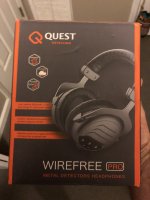 Quest wirefree pro low latency headphones