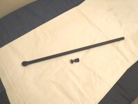 WTT: Fisher 26.5" Lower Rod w/Hardware for Tesoro 20" Lower Rod w/Hardware