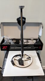 XP ORX Metal Detector - WSAudio Wireless Headphones and 9" Round DD Coil FS