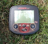 Fisher F-19 Metal Detector with 5" x 10" DD Search Coil