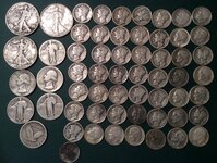 Silver coins