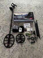 Minelab Equinox 800 (with 11” and 15” coils)+ Extras