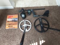 XP Deus 1 with warranty and extras