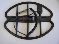 Minelab CTX 3030 17" Search Coil w/ Skid Plate and Coil Ear Bracket