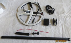 XP Deus 9" HF Coil with accessories