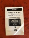 Patriot Target AIM Pro Meter Owner/Instruction Manual