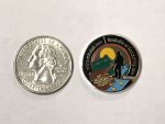 Minelab 2013 Geocaching Coins RARE Large & Small Coin Set Geo Coins