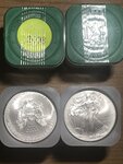 American Silver Eagle tube of 20 2008