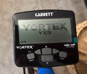 Garrett Vortex VX9 like new $500