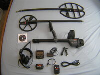 Minelab CTX 3030 Plus Extra 17" Coil and Spare Shaft